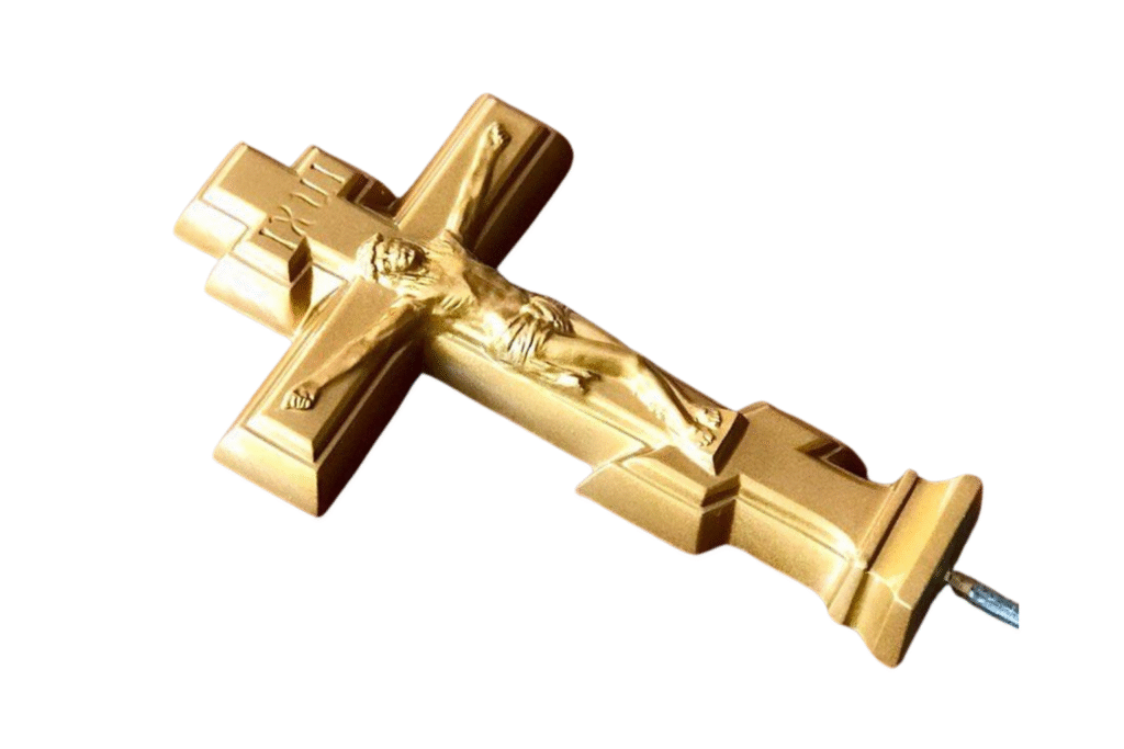 Крестик на памятник 4 