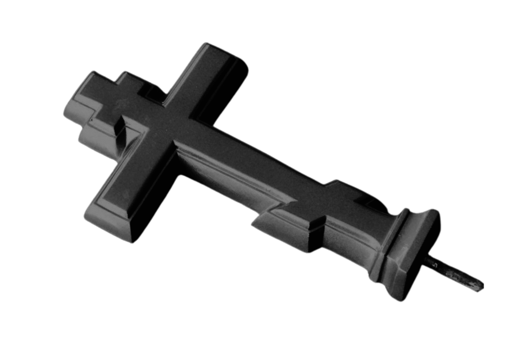 Крестик на памятник 5