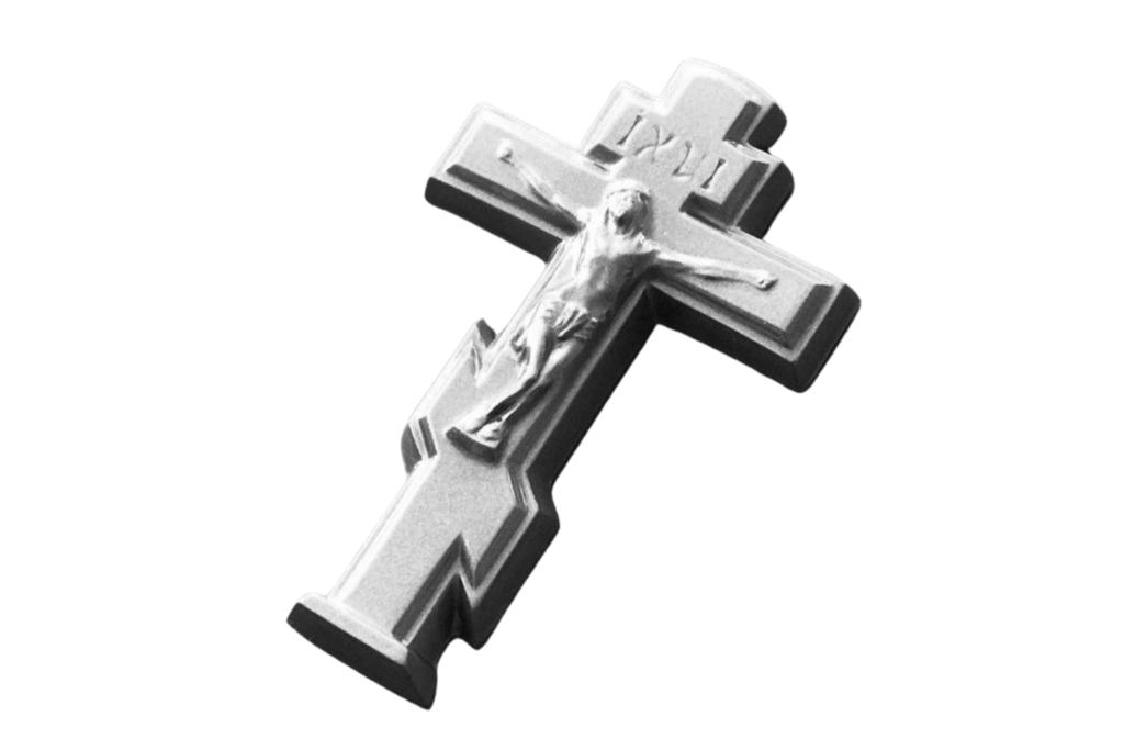 Крестик на памятник 6