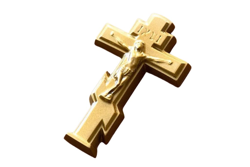 Крестик на памятник 6