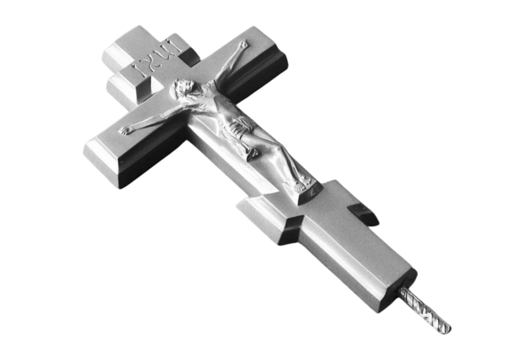 Крестик на памятник 2